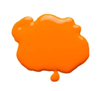 Orange paint Stock Photos