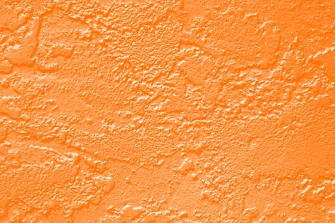 Orange Paint Wall Texture Stock Photos