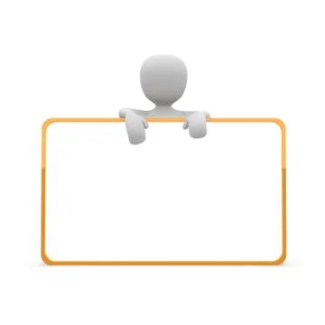Orange panel Stock Illustration