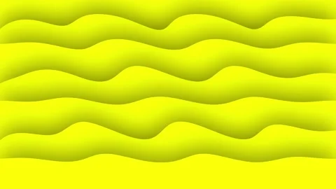 Orange paper waves abstract video animation. Stock-Footage 148231535
