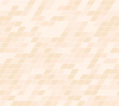 Orange parallelogram pattern. Seamless vector Stock Illustration