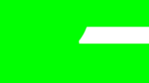 Orange parallelogram shape with a white lower banner on a green background Video stock 340903551