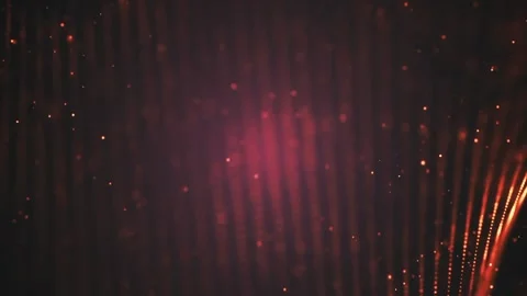 Orange particles glow romantic animation loop  Stock Footage 238962902