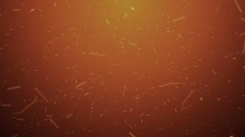 Orange Particles lines Background (Loopable) Video stock 61860761