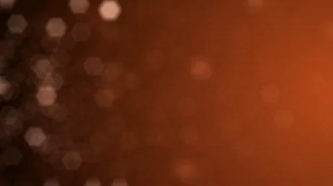Orange Particles Out of Focus BG Loop Stock Footage 341379