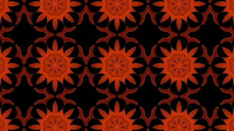 Orange Pattern Background Stock Footage 10860713