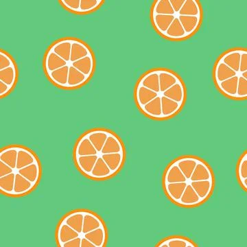 Orange Pattern Stock Illustration