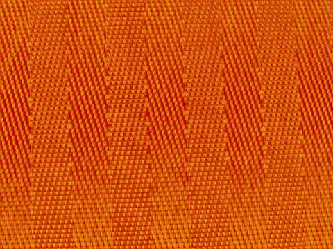 Orange pattern with triangular shapes Foto stock