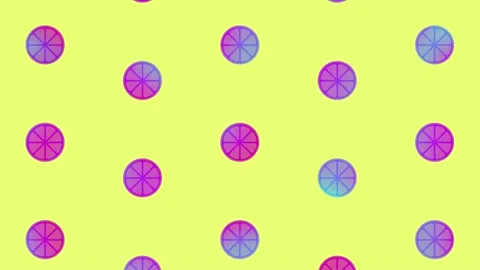 Orange pattern in vibrant gradient holographic neon colors. Concept art. Minimal Stock Footage 169241990