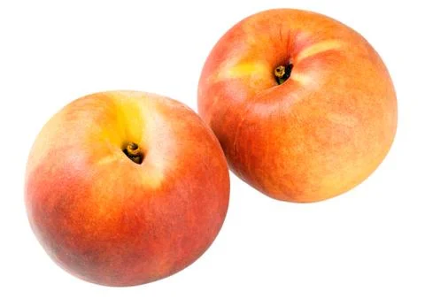 Orange peaches Stock Photos