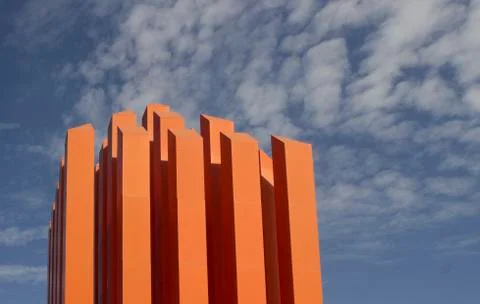 Orange peak Stock Photos