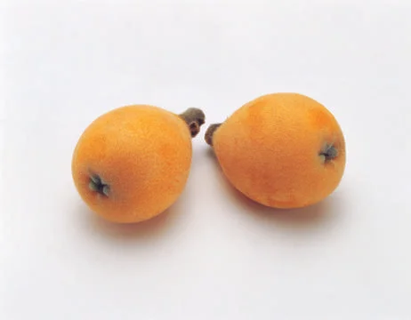 Orange pears Stock Photos