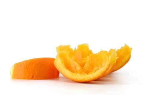 Orange peel Stock Photos