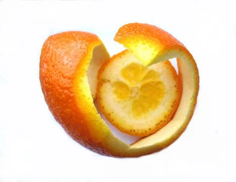 Orange peel Stock Photos
