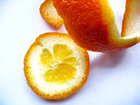 Orange peel Stock Photos