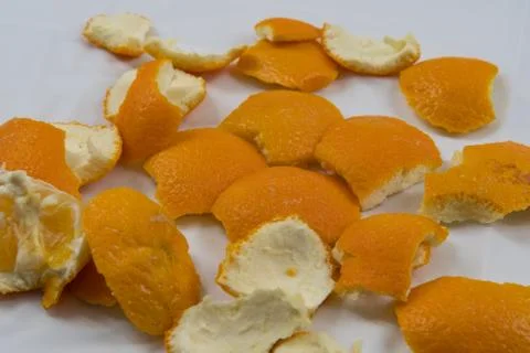 Orange peel Stock Photos