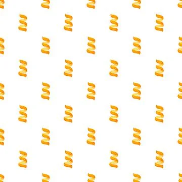 Orange peel spirals forming a vibrant repeating pattern Illustrazione stock