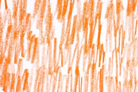 Orange pencil hatching as background, top view 스톡 사진