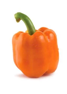 Orange pepper Stock Photos