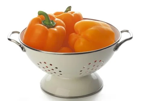 Orange pepper Stock Photos