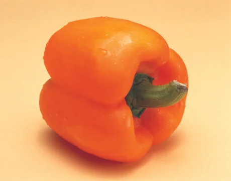Orange pepper Stock Photos