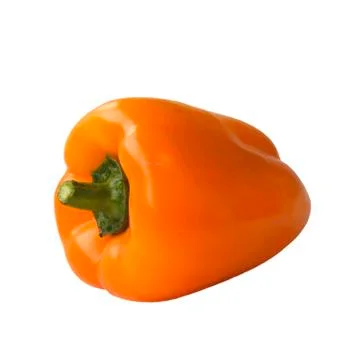 Orange pepper Foto stock