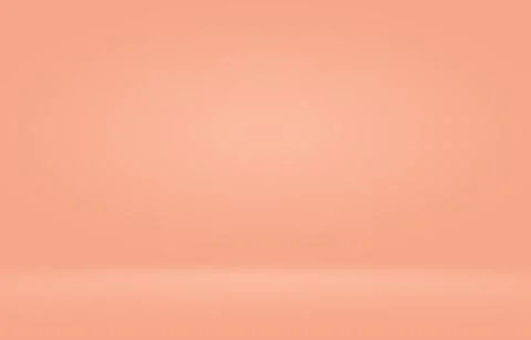 Orange photographic studio background vertical with soft vignette. Soft gradient Stock Illustration