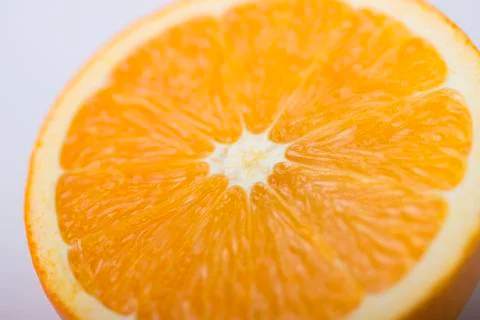 Orange pieces Stock Photos