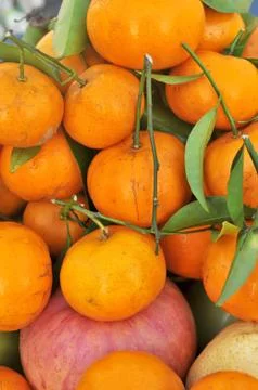 Orange pile Stock Photos