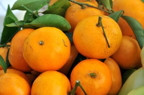 Orange pile Stock Photos