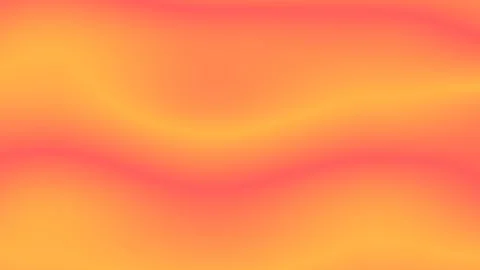 Orange pink and yellow gradient background with blurred waves. 2d animation Видео 341549877