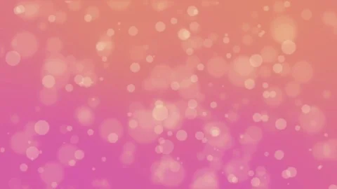 Orange pink bokeh background Stock Footage 85166338