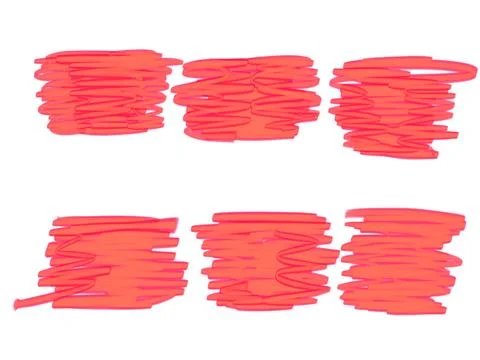Orange pink colored squares on white backdrop text space Stock Illustration