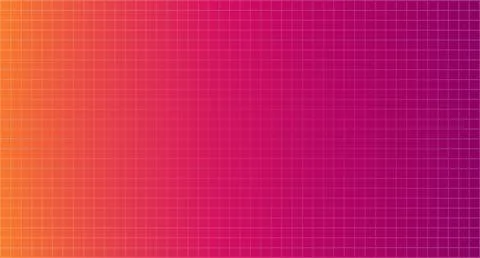 Orange to Pink Gradient Grid Background Stockillustratie