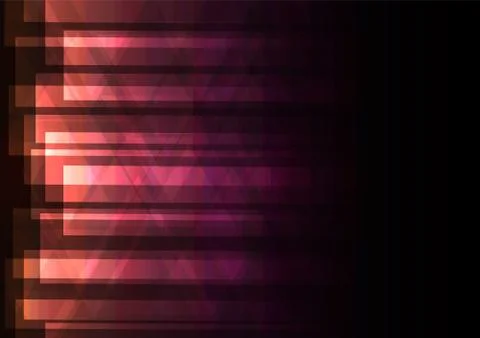 Orange pink triangle and square bar abstract background Stock Illustration