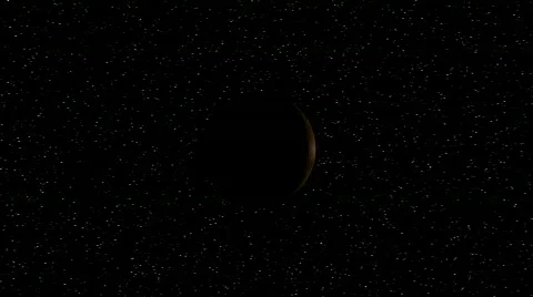 Orange Planet Stock Footage 518931