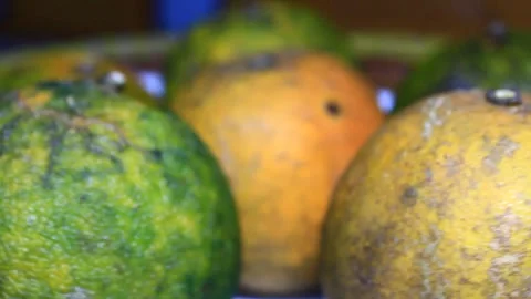 Orange on plate Stock Footage 291912452