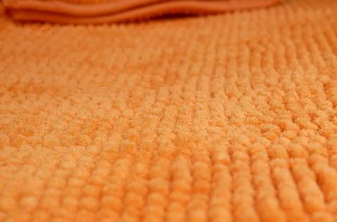 Orange Plush Pattern Background Stock Photos