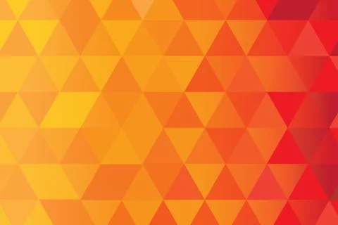 ORANGE POLY ABSTRACT BACKGROUND Stock Illustration