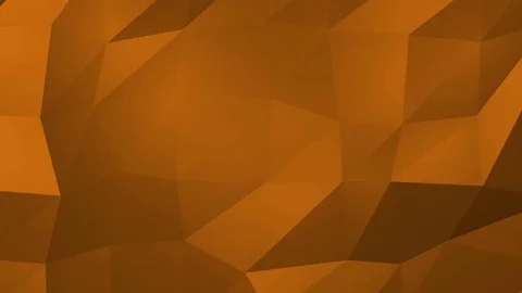 Orange polygonal geometric surface - seamless loop Video stock 76883508