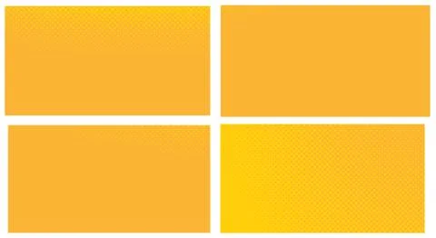 Orange pop art background. Abstract creative vector comics style blank layout Stock Illustration