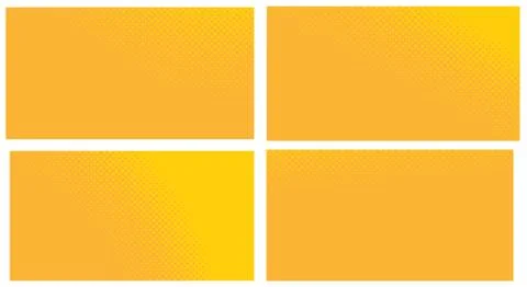 Orange pop art background. Abstract creative vector comics style blank layout Stock Illustration