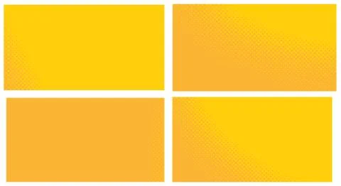 Orange pop art background. Abstract creative vector comics style blank layout Stock Illustration