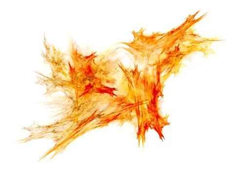 Orange prickle Stock Illustration