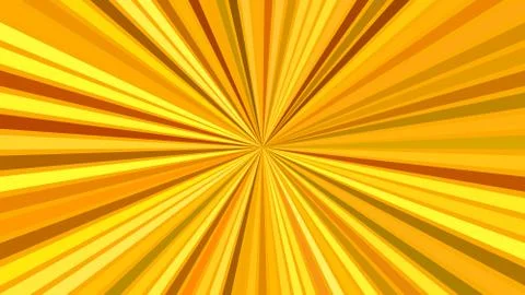 Orange psychedelic abstract striped ray burst background design 库存插图