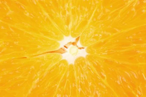 Orange pulp Stock Photos