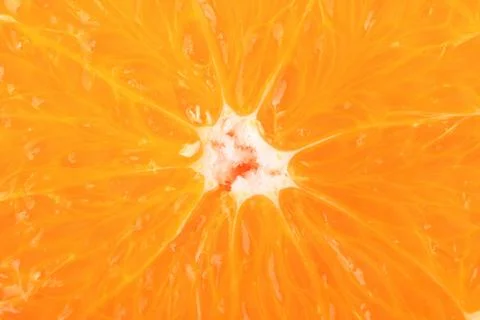 Orange pulp Stock Photos