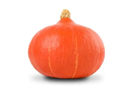 Orange pumpkin with clipping path Stock Photos