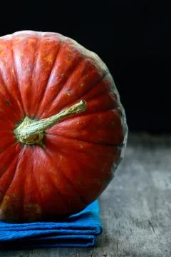 Orange pumpkin isolated Stock Photos