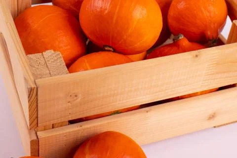 Orange pumpkins Stock Photos